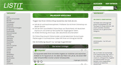 Desktop Screenshot of listit.de